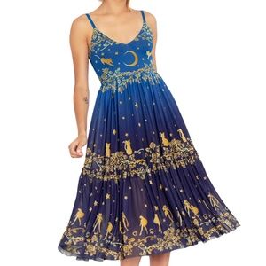 BlackMilk Sailor Moon Guardians Stars Sheer Midaxi Dress